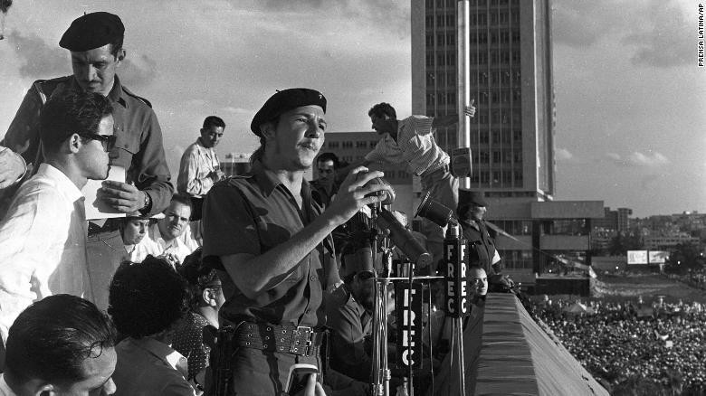 Ông Castro phát biểu ở Havana ngày 26/7/1959 trong sự kiện kỉ niệm Ngày tấn công trại lính Moncada, còn gọi là Ngày khởi nghĩa vũ trang Cuba (26/7/1953).