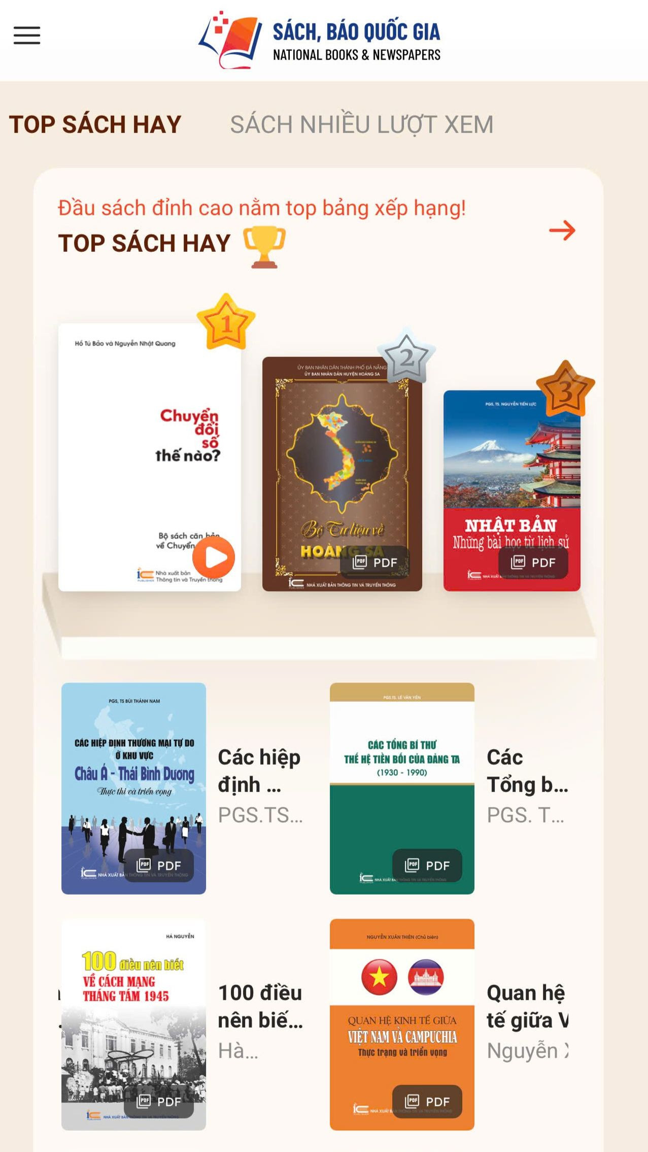 Nền tảng sách, báo điện tử giúp người dân dễ dàng tiếp cận thông tin. Ảnh: CMH Nền tảng sách, báo điện tử giúp người dân dễ dàng tiếp cận thông tin. Ảnh: CMH