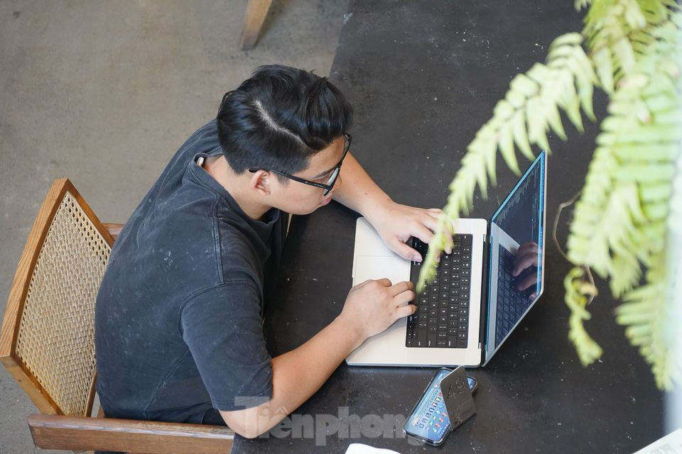 Không gian sáng tạo hấp dẫn người trẻ. Ảnh: Châu Linh