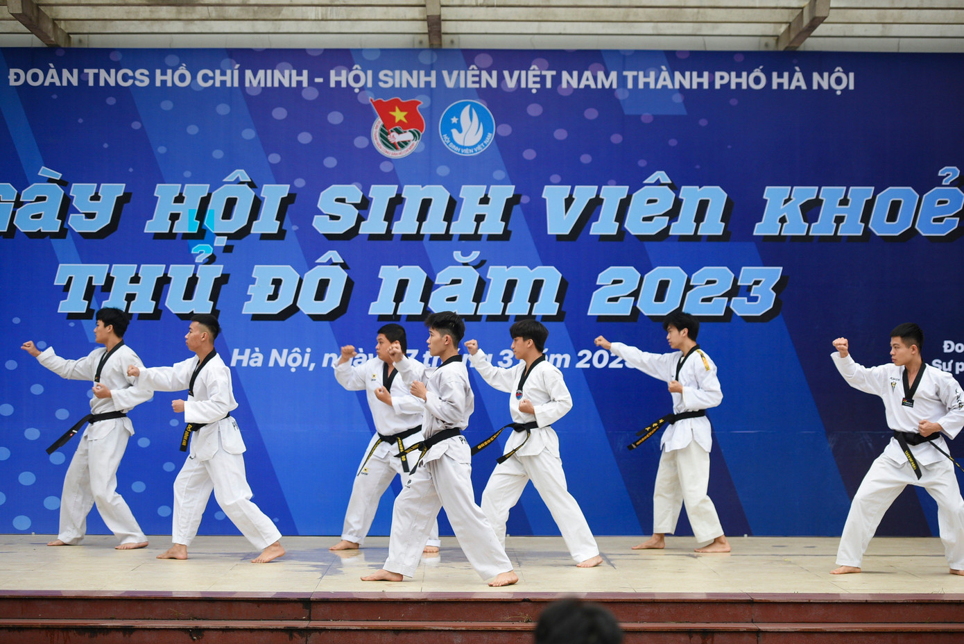 Ngày hội Sinh viên khỏe Thủ đô nhằm tạo môi trường rèn luyện, phấn đấu cho sinh viên đạt được tiêu chí Sinh viên khỏe trong triển khai phong trào Sinh viên 5 tốt các cấp. Ngày hội Sinh viên khỏe Thủ đô nhằm tạo môi trường rèn luyện, phấn đấu cho sinh viên đạt được tiêu chí Sinh viên khỏe trong triển khai phong trào Sinh viên 5 tốt các cấp.