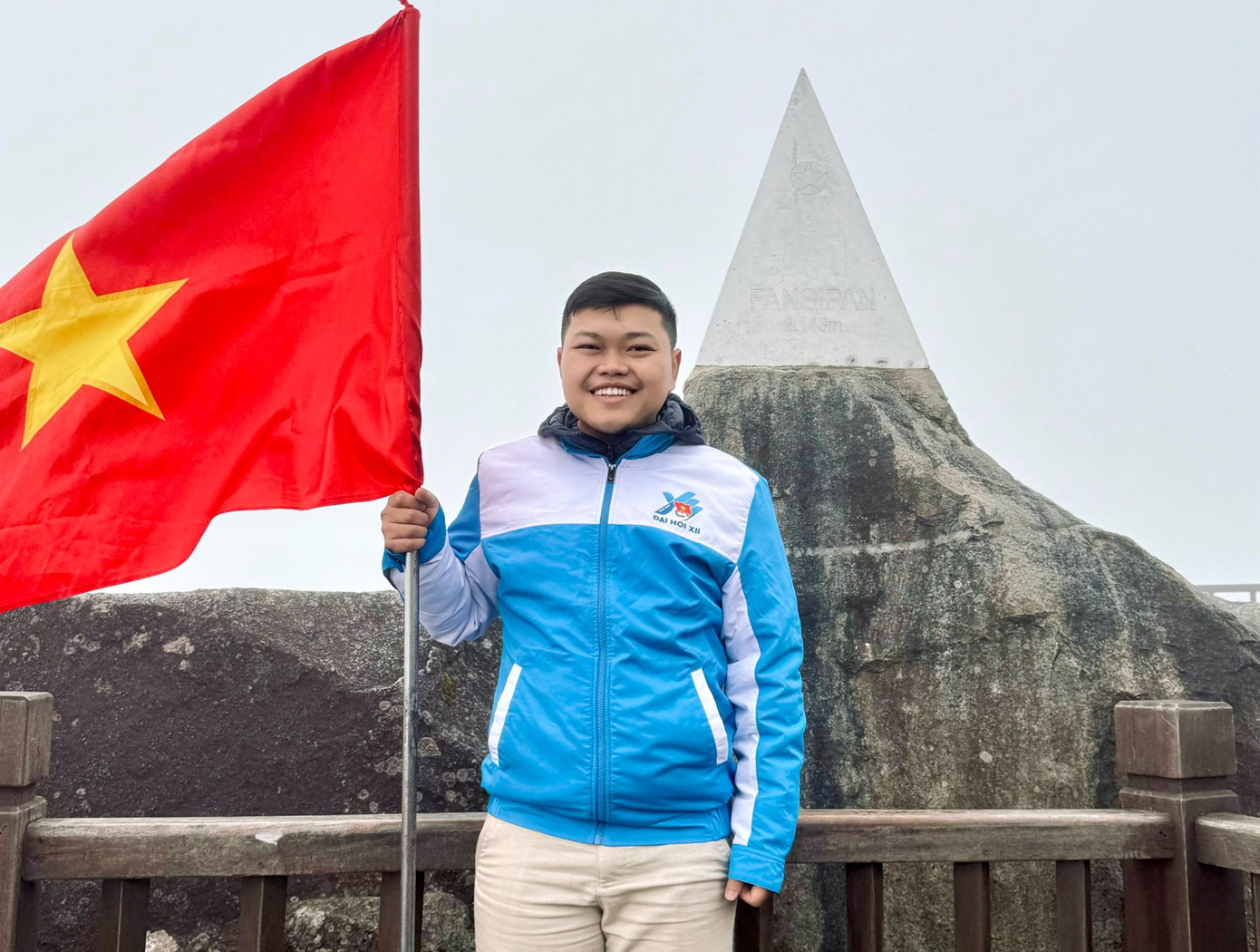 Anh Lê Trần Anh Hùng - Phó Chủ tịch Hội LHTN Việt Nam tỉnh Cà Mau.