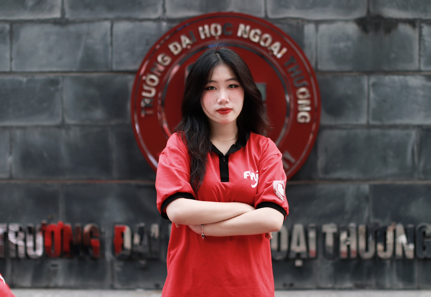 Tuyết Anh (sinh viên trường Đại học Ngoại thương) chia sẻ cách củng cố tâm lý cho sĩ tử.