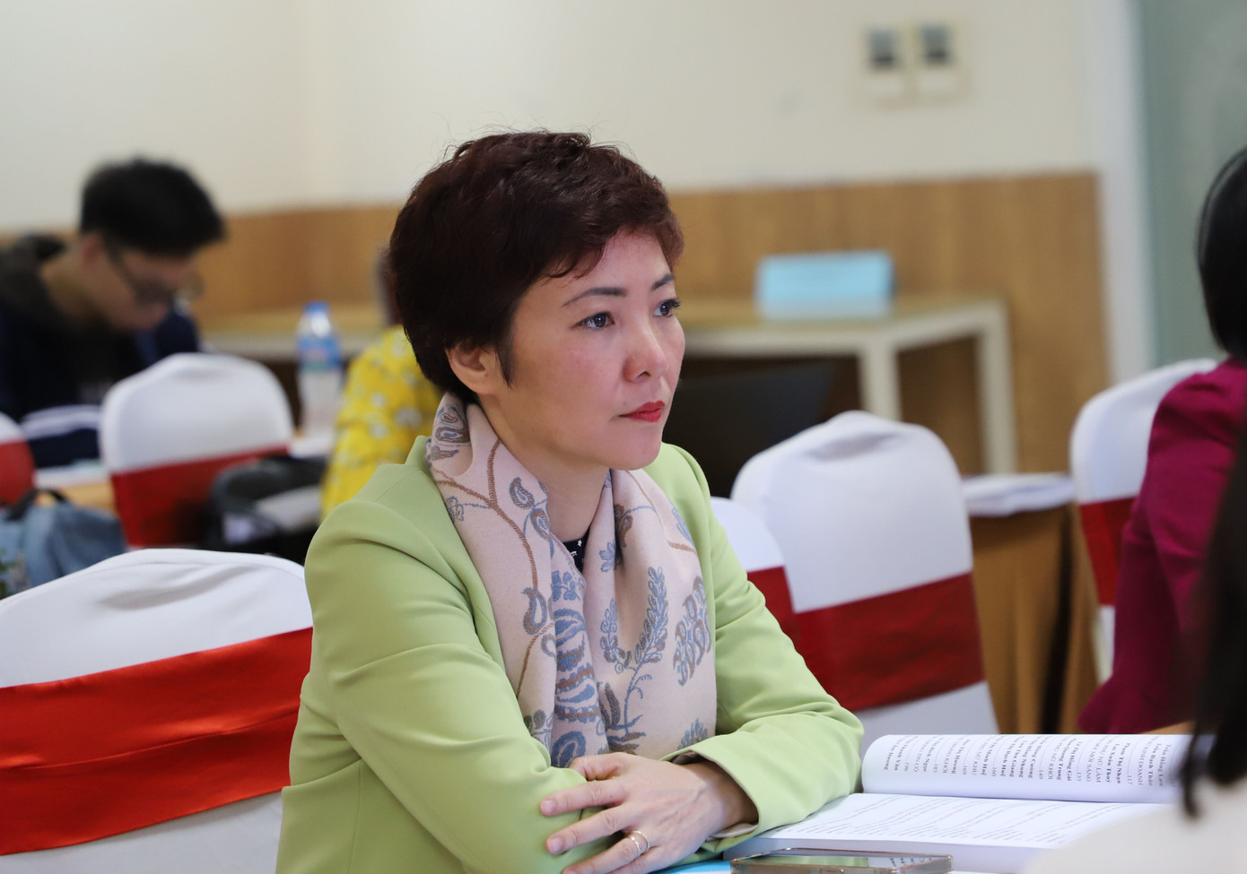 Các nhà khoa học đến từ các trường đại học, viện nghiên cứu trên cả nước tham dự hội thảo.