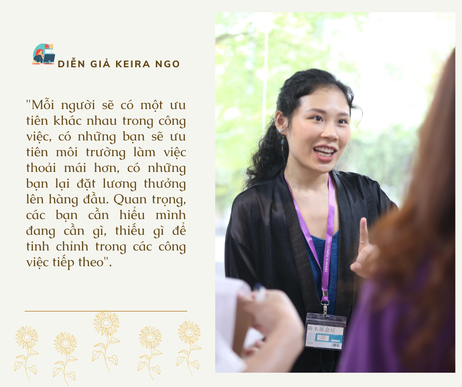 Chuyên gia tâm lý Keira Ngo nói về hiện tượng "nhảy việc" của bạn trẻ.