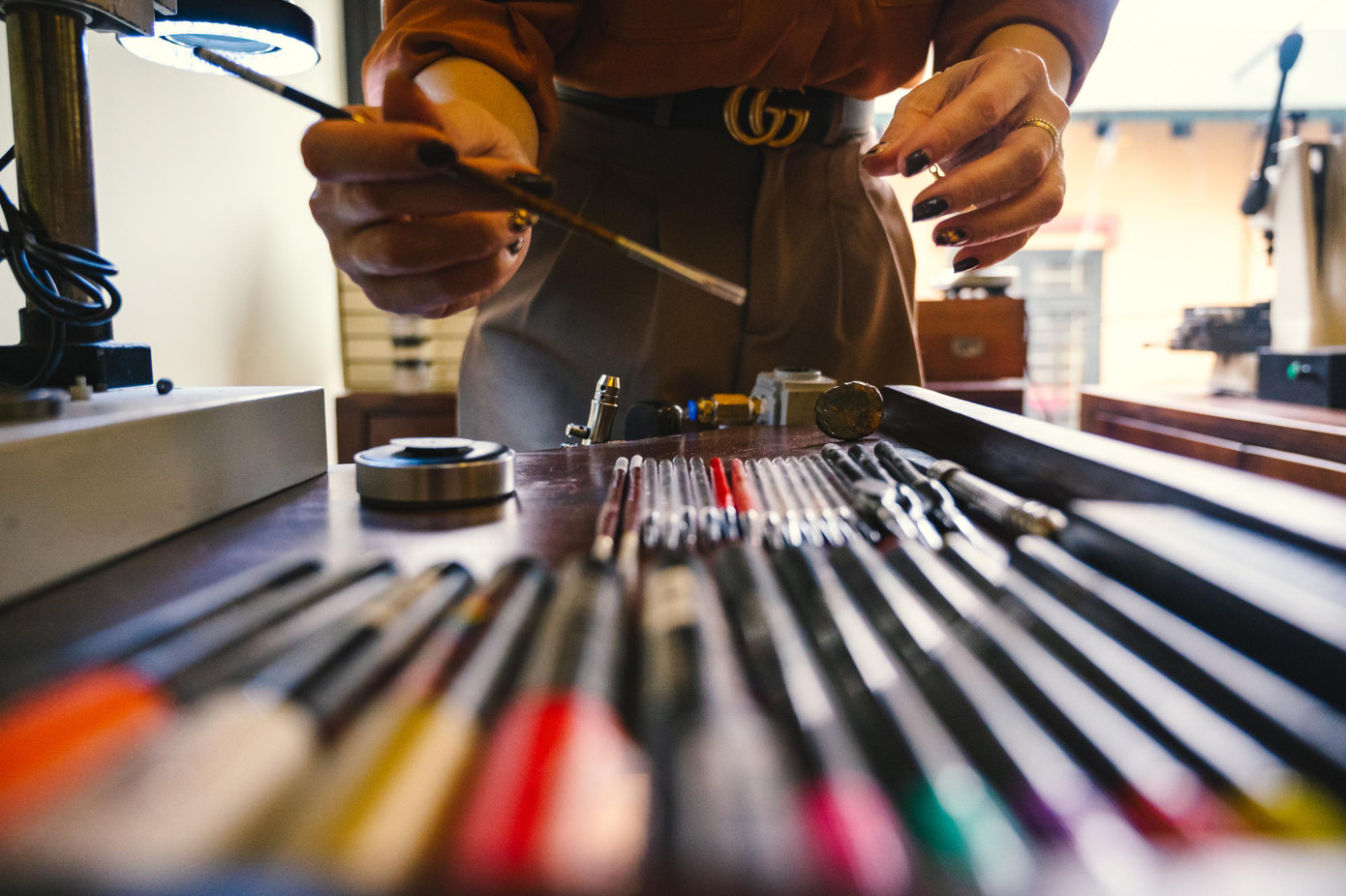 Chị Dương cho rằng, mỗi tác phẩm hoàn thiện đều phải truyền được thông điệp yêu nghệ thuật, yêu cái đẹp và trân trọng những giá trị văn hóa truyền thống.