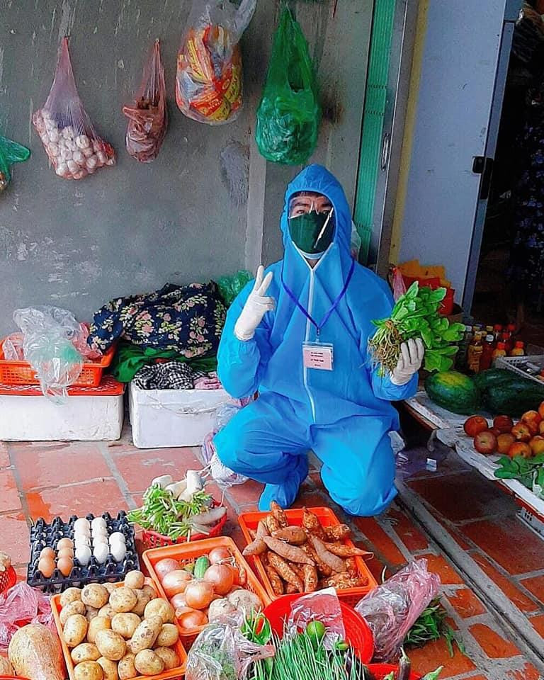 Tuấn Anh khi làm nhiệm vụ tại Hà Nội.