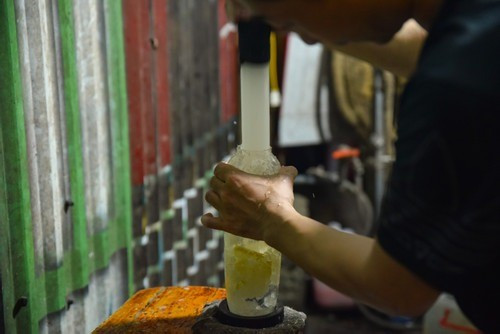 Trà chanh giã tay có 299,5 nghìn lượt thảo luận và tương tác trên mạng xã hội. (Ảnh: Kim Ngân)