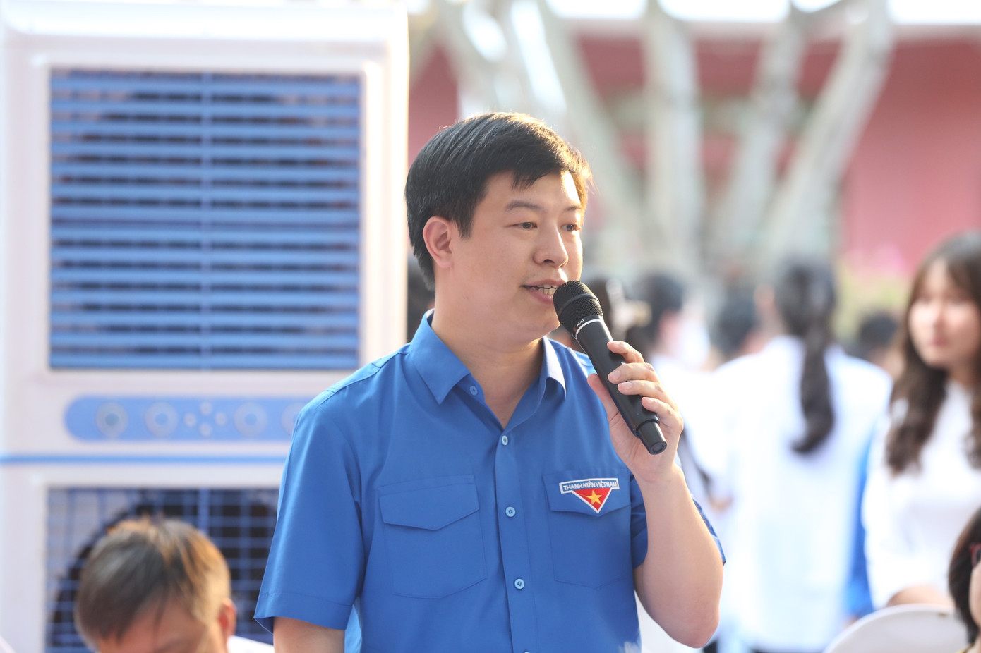 Anh Lê Hải Long - Ủy viên Ban Thường Vụ, Trưởng Ban Công tác Thiếu nhi T.Ư Đoàn, Phó Chủ tịch thường trực Hội Đồng đội T.Ư chia sẻ tại diễn đàn. Anh Lê Hải Long - Ủy viên Ban Thường Vụ, Trưởng Ban Công tác Thiếu nhi T.Ư Đoàn, Phó Chủ tịch thường trực Hội Đồng đội T.Ư chia sẻ tại diễn đàn.