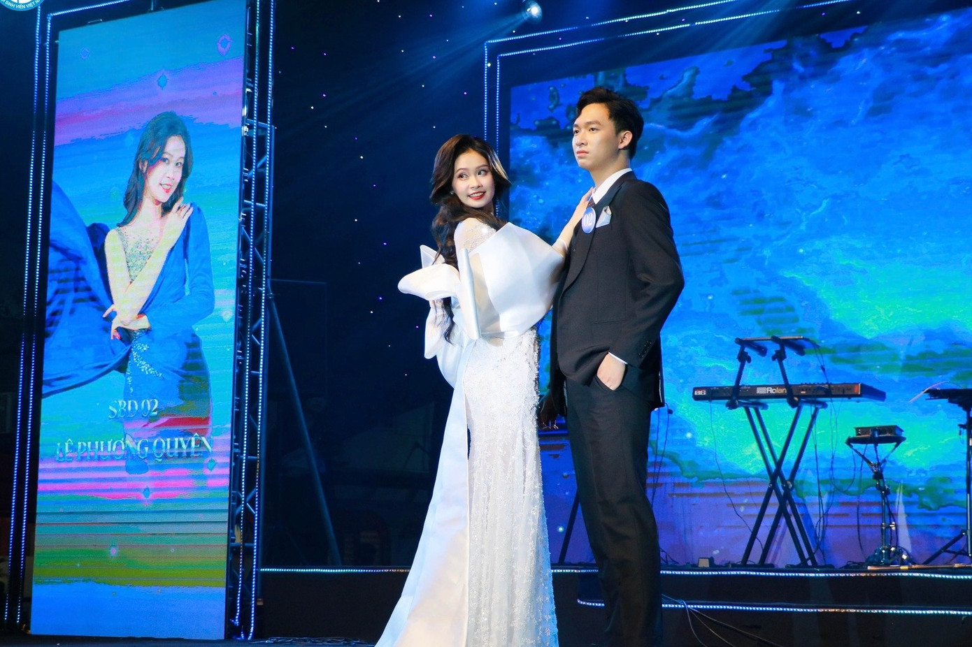 Các thí sinh tài năng, tự tin toả sáng tại đêm chung kết.