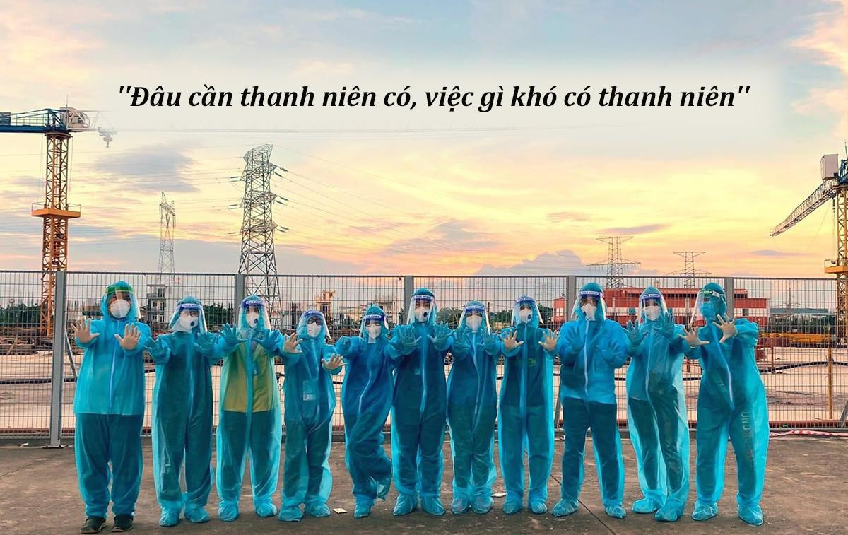 11 thành viên trong đội tình nguyện tại quận Gò Vấp, TP HCM. 11 thành viên trong đội tình nguyện tại quận Gò Vấp, TP HCM.