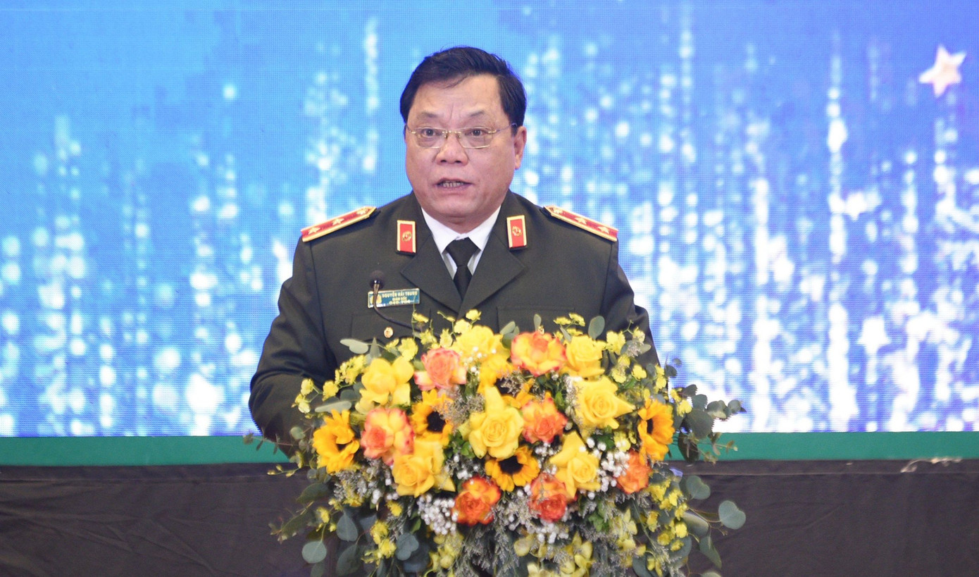 Trung tướng Nguyễn Hải Trung - Giám đốc Công an TP Hà Nội chia sẻ tại chương trình.