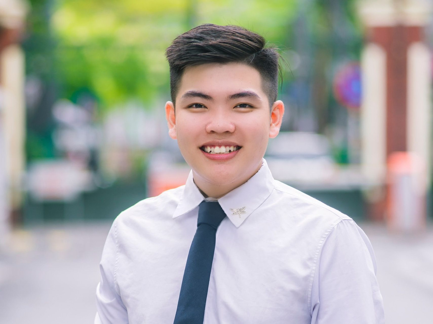 Bạn Nguyễn Bá Khải - Chủ nhiệm CLB Mạch Nguồn, Học viện Báo chí và Tuyên truyền. Ảnh: NVCC Bạn Nguyễn Bá Khải - Chủ nhiệm CLB Mạch Nguồn, Học viện Báo chí và Tuyên truyền. Ảnh: NVCC