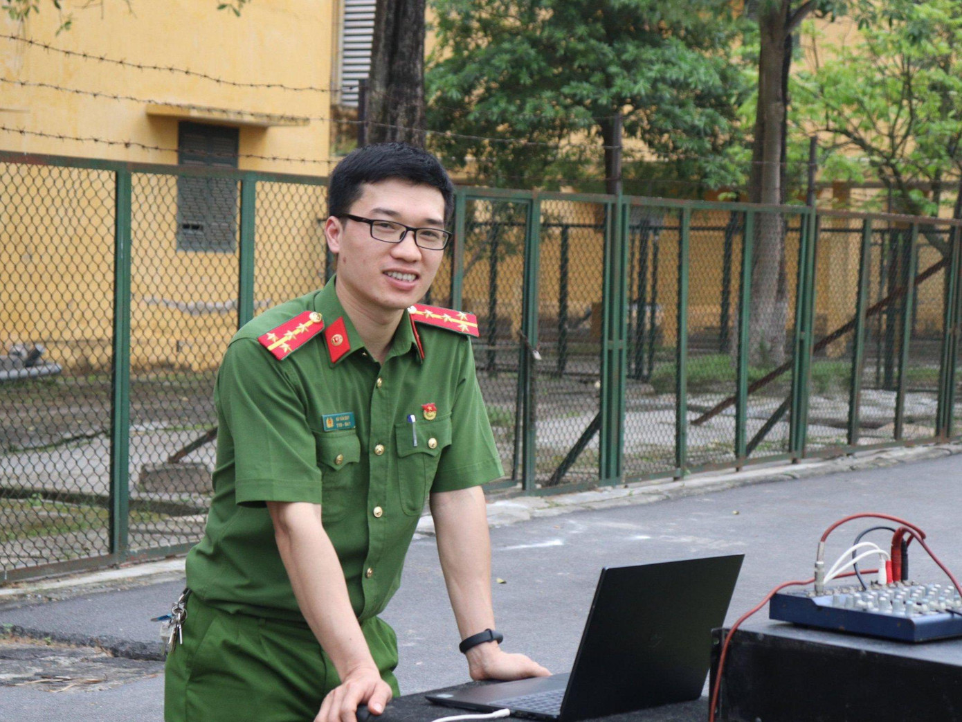 Đại úy Hà Văn Duy (Bí thư Đoàn cơ sở trại Tạm giam số 1, CATP Hà Nội)