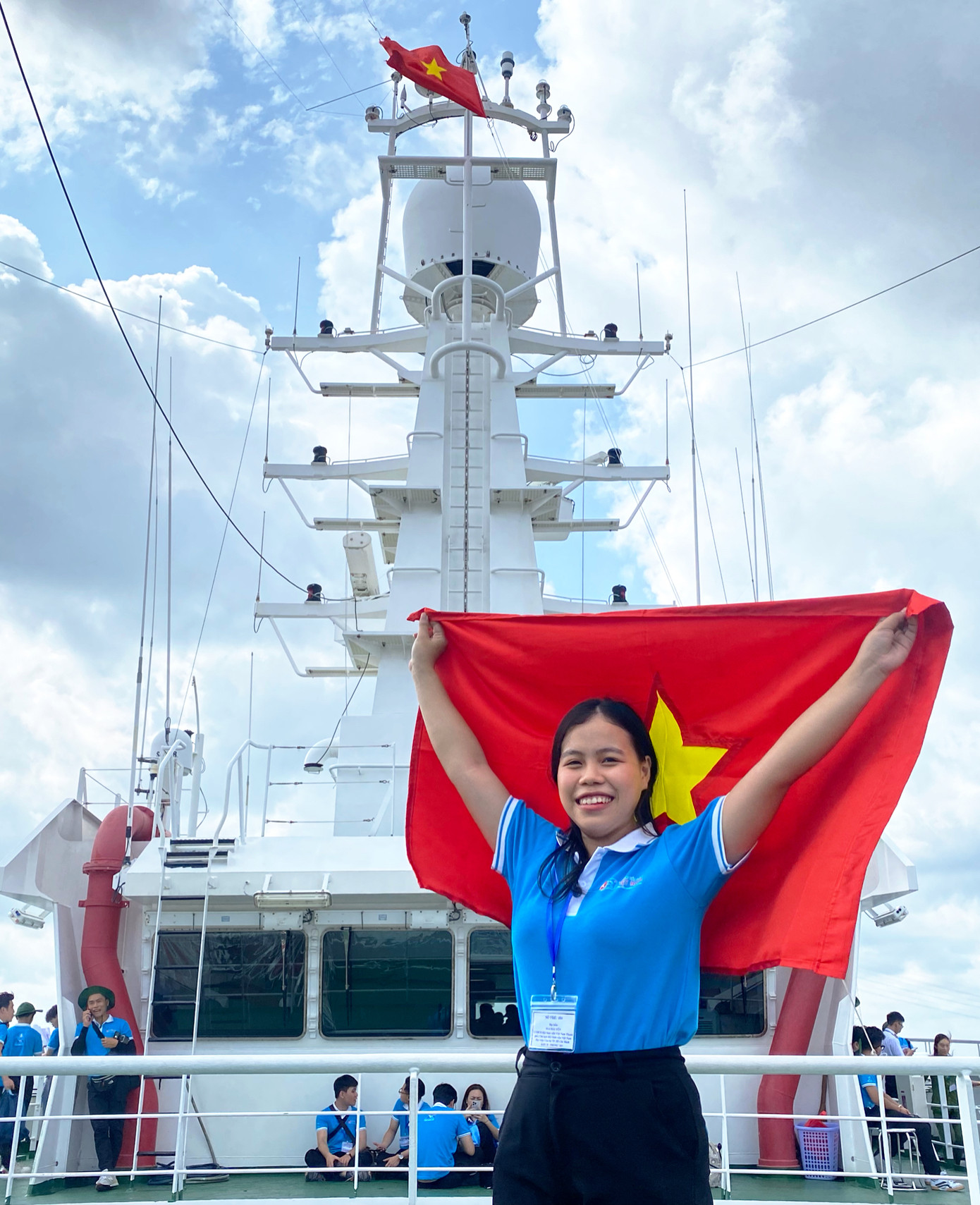 Mai Hải Yến tham gia chương trình “Sinh viên với biển, đảo Tổ quốc" năm 2023. Mai Hải Yến tham gia chương trình “Sinh viên với biển, đảo Tổ quốc" năm 2023.