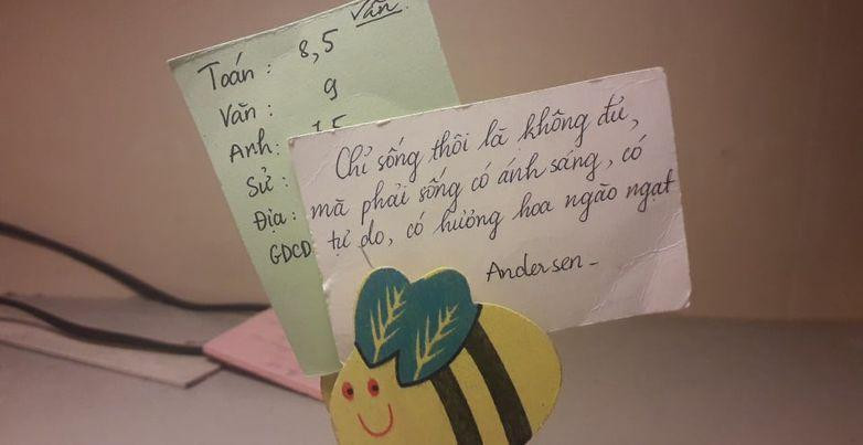 Trong những ngày vất vả học tập, Thu Vân luôn lấy câu nói của Andersen làm động lực và em muốn lan tỏa đến các bạn khóa sau: "Chỉ sống thôi là không đủ, mà phải sống có ánh sáng, có tự do và hương hoa ngào ngạt"