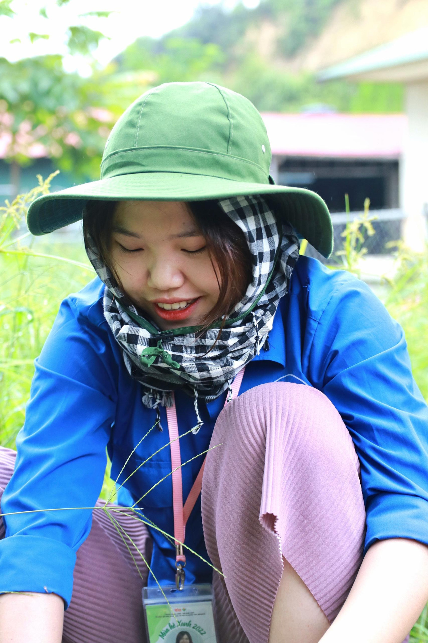 Chân dung bạn Lưu Thu Quỳnh - Bí thư Bí thư Liên chi đoàn khoa Việt Nam học của ĐH Khoa học XH &amp; NV.