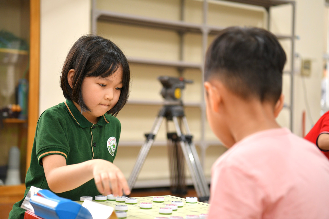 Cuộc thi Thần đồng Cờ tướng nhí tạo sân chơi trí tuệ lành mạnh cho học sinh.