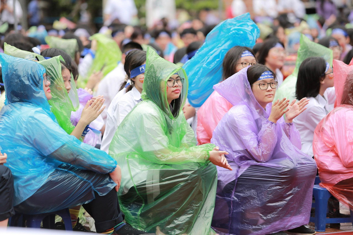 Sáng nay, thời tiết Hà Nội có mưa nhỏ từng đợt.