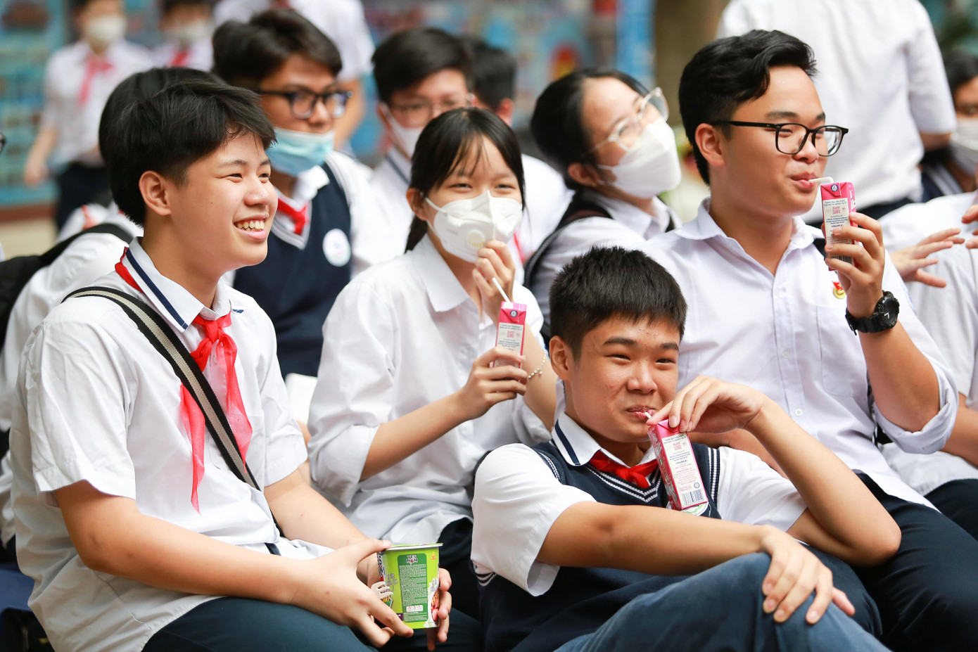 Khép lại diễn đàn "Điều em muốn nói", nhiều em học sinh như được "tỏ" hơn về những băn khoăn, trăn trở, giải quyết được nỗi lo tâm lý khi chuẩn bị bước vào kỳ thi chuyển cấp quan trọng.