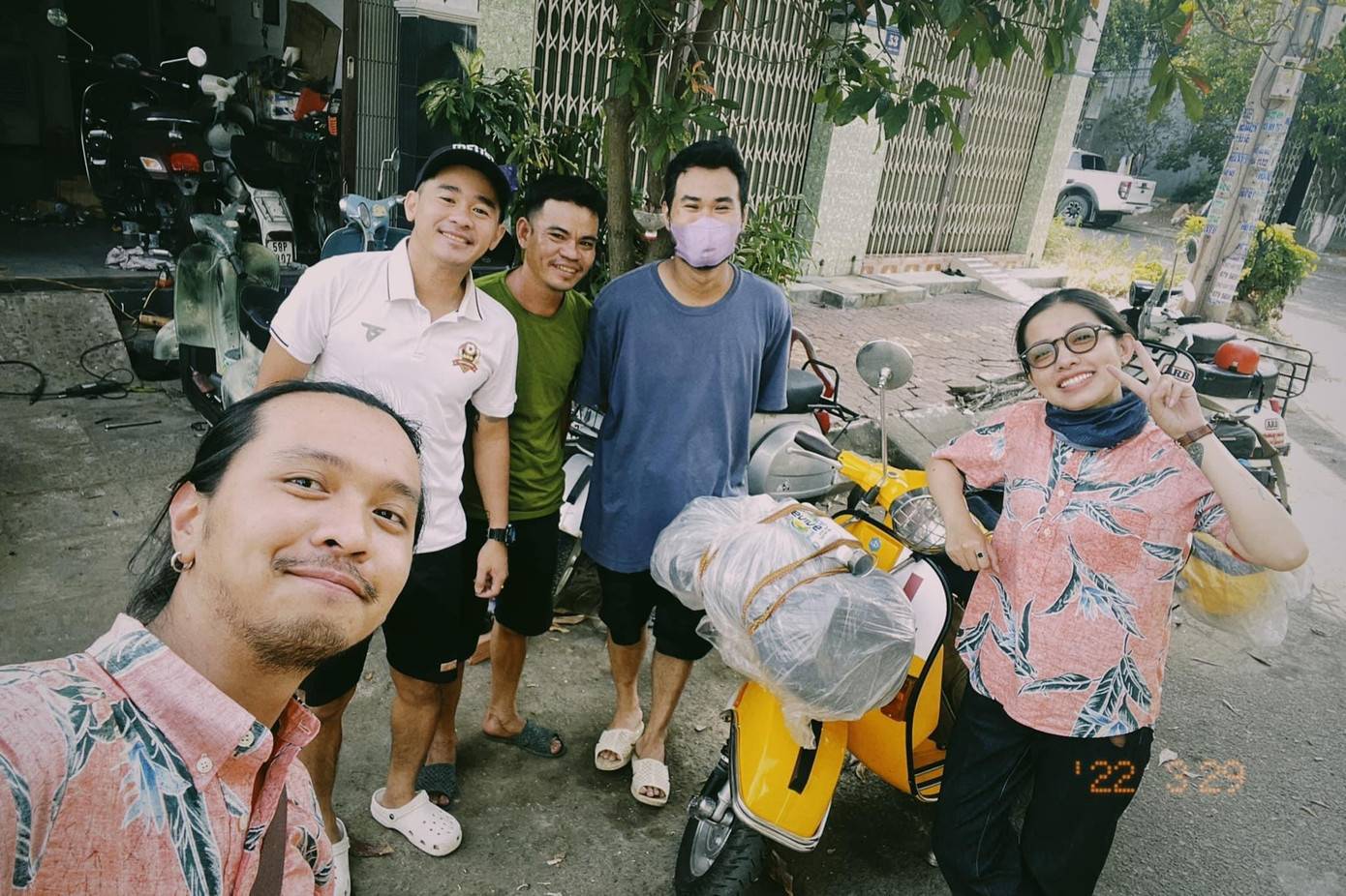 Minh và những người bạn đặt ra tiêu chí khi đi du lịch: "Thong dong, không vội, an toàn vẫn là trên hết, mệt thì nghỉ, không mệt cũng phải nghỉ để xe còn nghỉ".