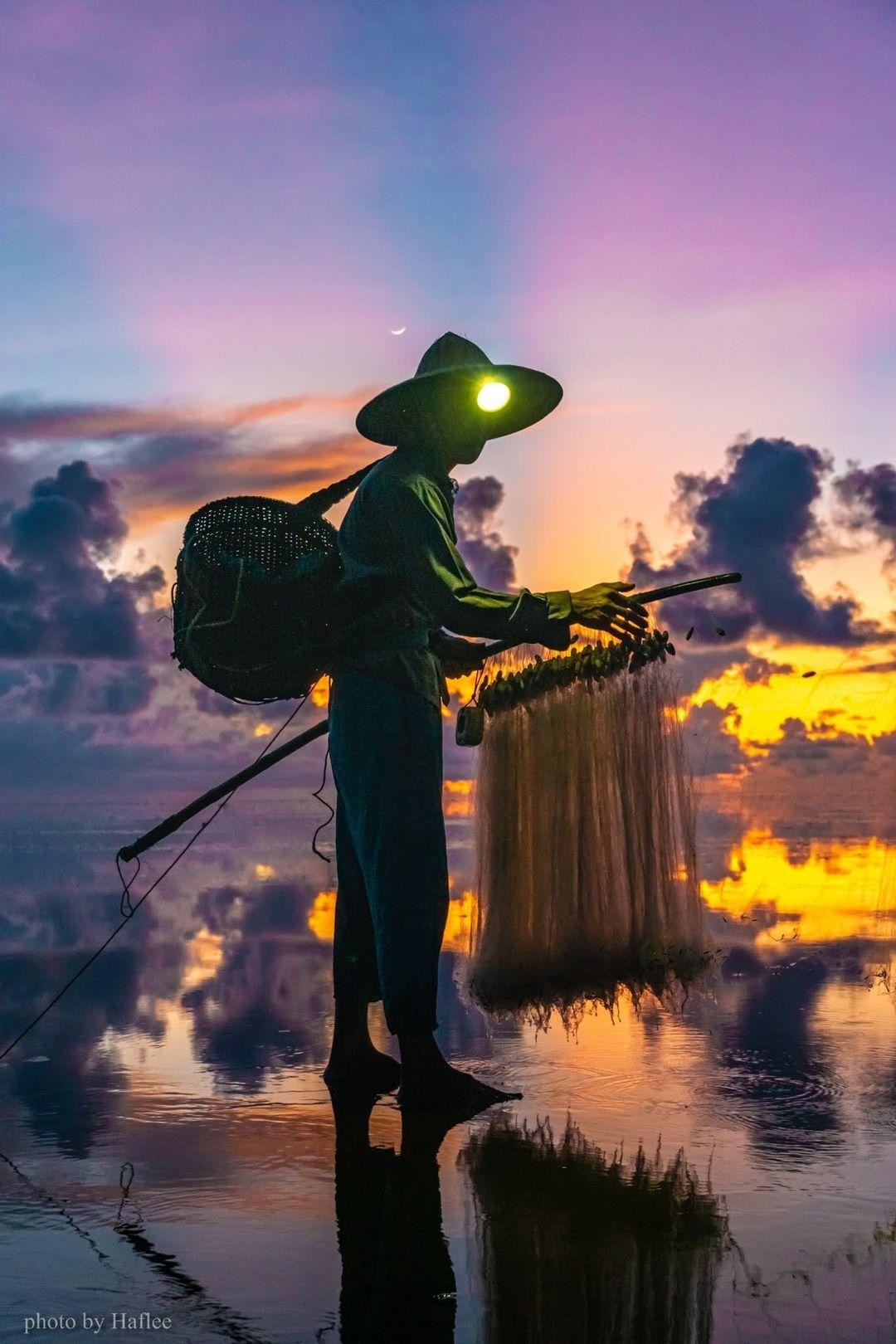 Thời gian gần đây, những bức ảnh của Haf Lee được lan truyền rộng rãi trên mạng xã hội bởi vẻ đẹp hiếm có của nơi được mệnh danh là &quot;bãi biển vô cực&quot;. Ảnh: Haf Lee