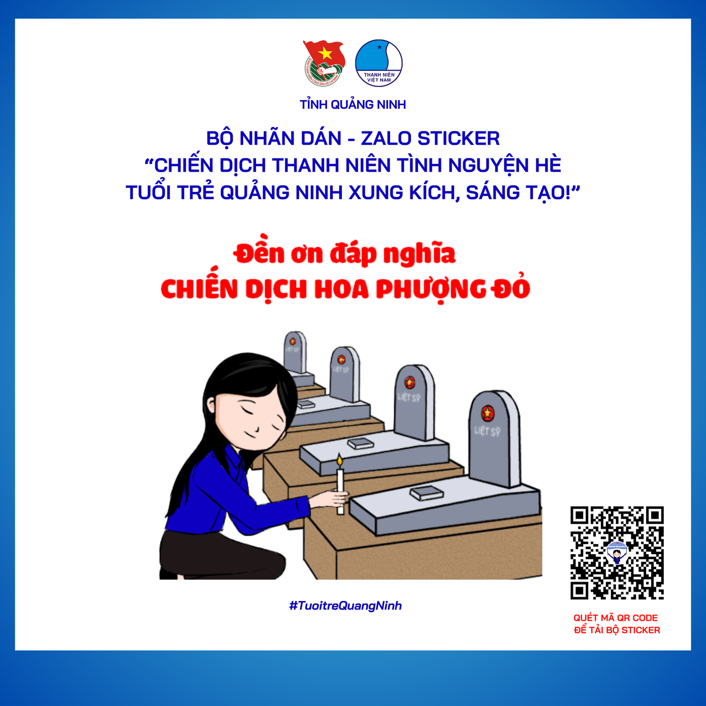 Nhãn dán được thiết kế sáng tạo, thực hiện nhiệm vụ lan tỏa, nhân rộng tinh thần của tuổi trẻ trong chiến dịch Thanh niên tình nguyện hè năm nay. Nhãn dán được thiết kế sáng tạo, thực hiện nhiệm vụ lan tỏa, nhân rộng tinh thần của tuổi trẻ trong chiến dịch Thanh niên tình nguyện hè năm nay.