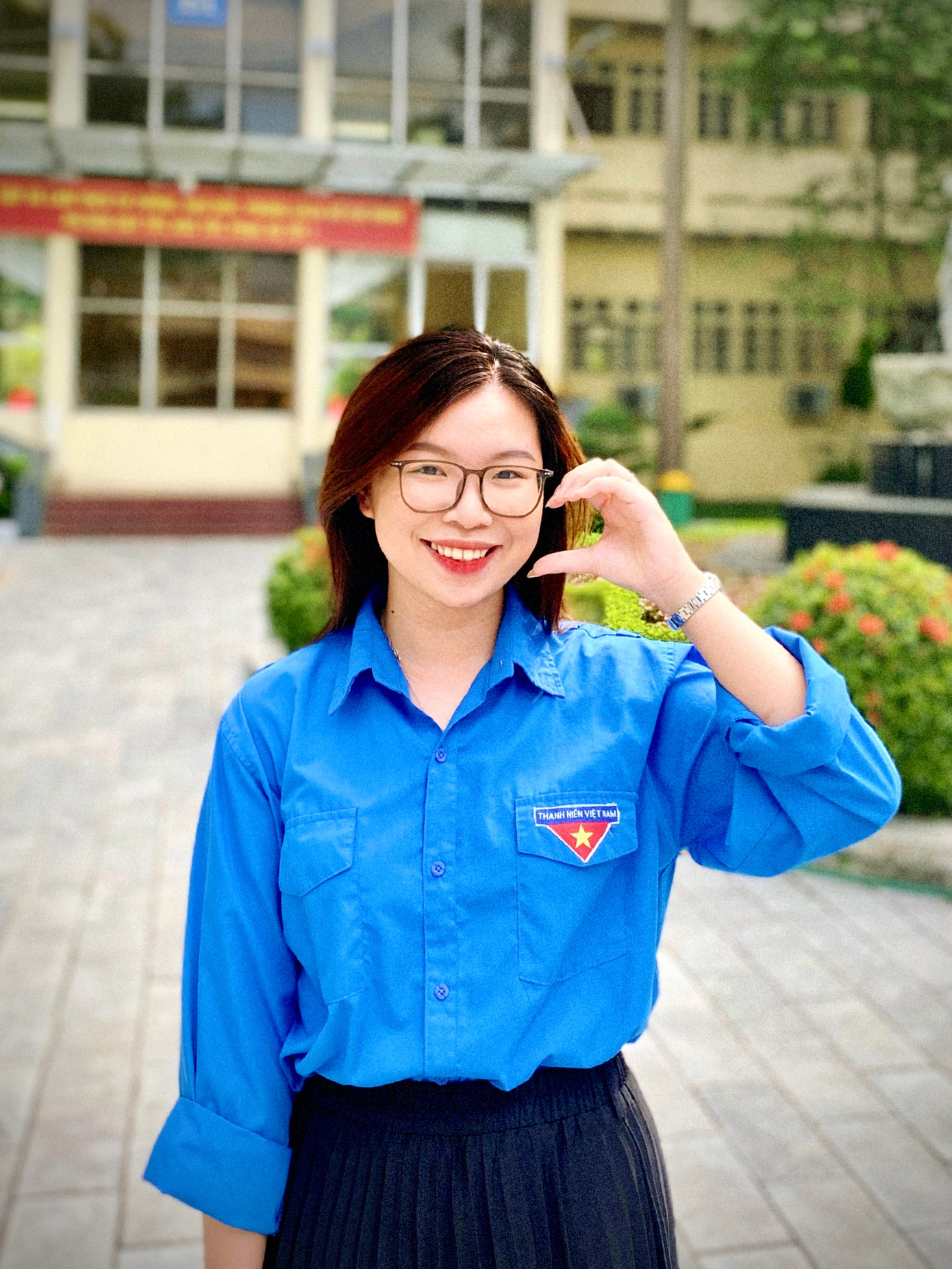 Cô gái năng động Trịnh Thục Ánh. Cô gái năng động Trịnh Thục Ánh.