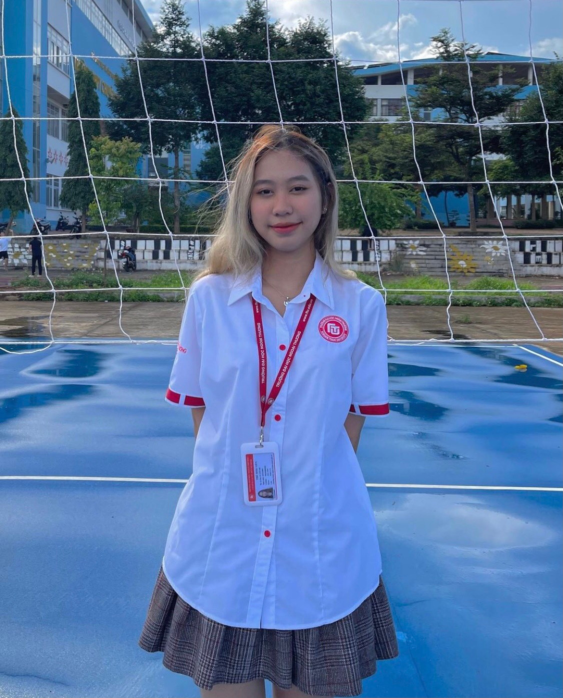 H’Uyên Niê hiện là sinh viên ngành Quản trị Kinh doanh Quốc tế với điểm số GPA 3.35/4. Ảnh: NVCC H’Uyên Niê hiện là sinh viên ngành Quản trị Kinh doanh Quốc tế với điểm số GPA 3.35/4. Ảnh: NVCC