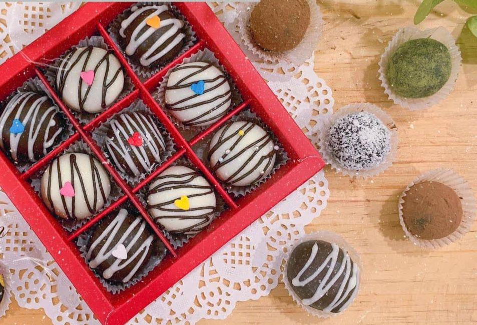 Socola là một trong những món quà mang tính đặc trưng của ngày Tình nhân. Ảnh: Lumy