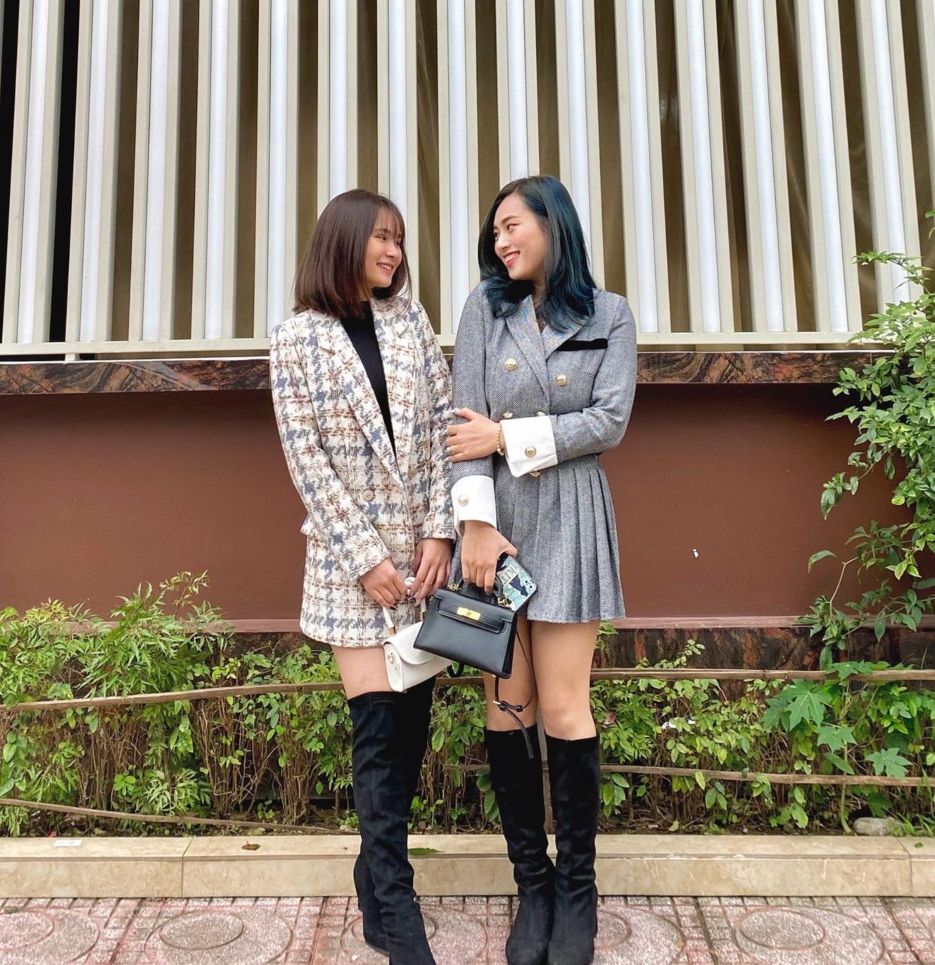 Ngọc Linh cùng bạn thân. Ảnh: NVCC Ngọc Linh cùng bạn thân. Ảnh: NVCC