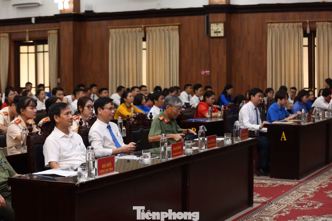Các đại biểu tham gia thảo luận tại diễn đàn 3 với chủ đề Công tác xây dựng tổ chức Hội LHTN Việt Nam vững mạnh và đoàn kết, tập hợp thanh niên.