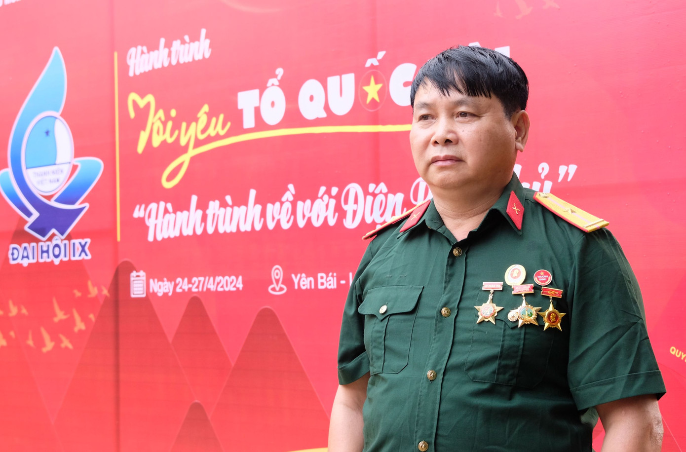 Ông Hà Minh Sứng. Ảnh: Châu Linh Ông Hà Minh Sứng. Ảnh: Châu Linh