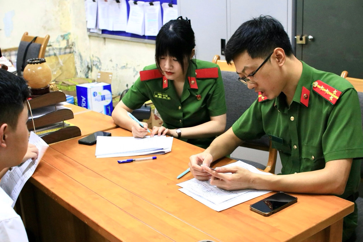 Thu đảm nhận vai trò truyền thông cho Đoàn Thanh niên Học viện Cảnh sát Nhân dân. Thu đảm nhận vai trò truyền thông cho Đoàn Thanh niên Học viện Cảnh sát Nhân dân.