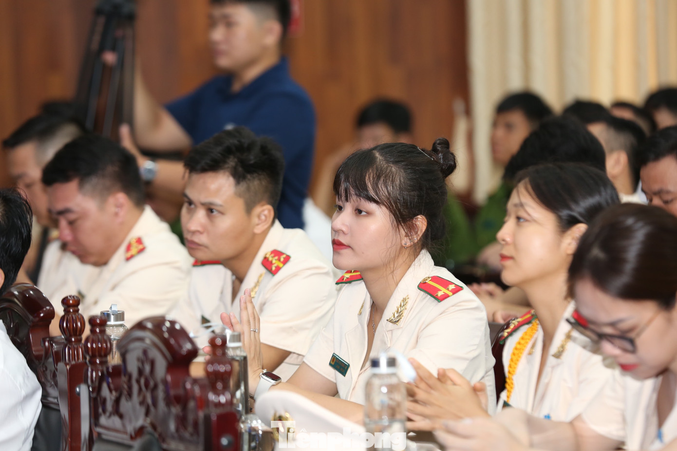 Các đại biểu tham gia thảo luận tại diễn đàn 3 với chủ đề Công tác xây dựng tổ chức Hội LHTN Việt Nam vững mạnh và đoàn kết, tập hợp thanh niên.