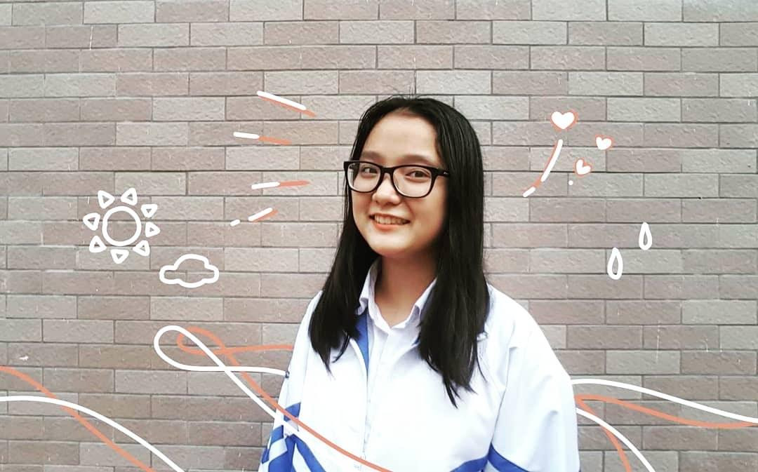 Nữ sinh trường Dược Nguyễn Thị Hương Giang Nữ sinh trường Dược Nguyễn Thị Hương Giang