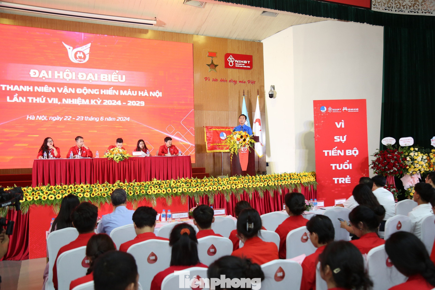 Toàn cảnh phiên làm việc thứ hai của Đại hội đại biểu Hội Thanh niên vận động hiến máu Hà Nội lần thứ VII, nhiệm kỳ 2024 - 2029. Toàn cảnh phiên làm việc thứ hai của Đại hội đại biểu Hội Thanh niên vận động hiến máu Hà Nội lần thứ VII, nhiệm kỳ 2024 - 2029.