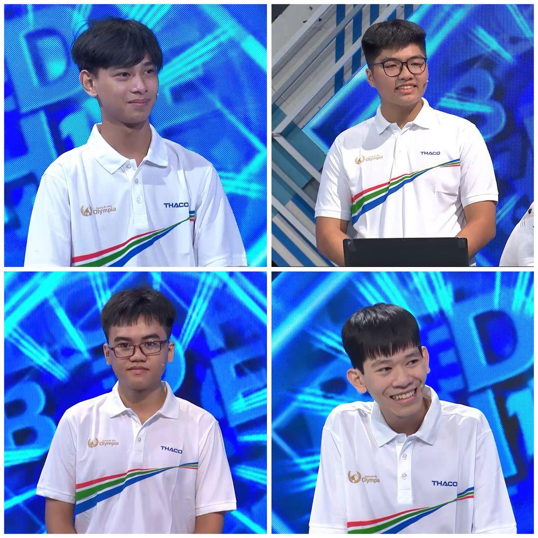 Chân dung 4 "nhà leo núi" trong cuộc thi tháng 3, quý IV Đường lên đỉnh Olympia. Ảnh: Đường lên đỉnh Olympia. Chân dung 4 "nhà leo núi" trong cuộc thi tháng 3, quý IV Đường lên đỉnh Olympia. Ảnh: Đường lên đỉnh Olympia.