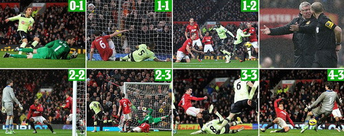 M.U có cuộc lội ngược dòng không tưởng