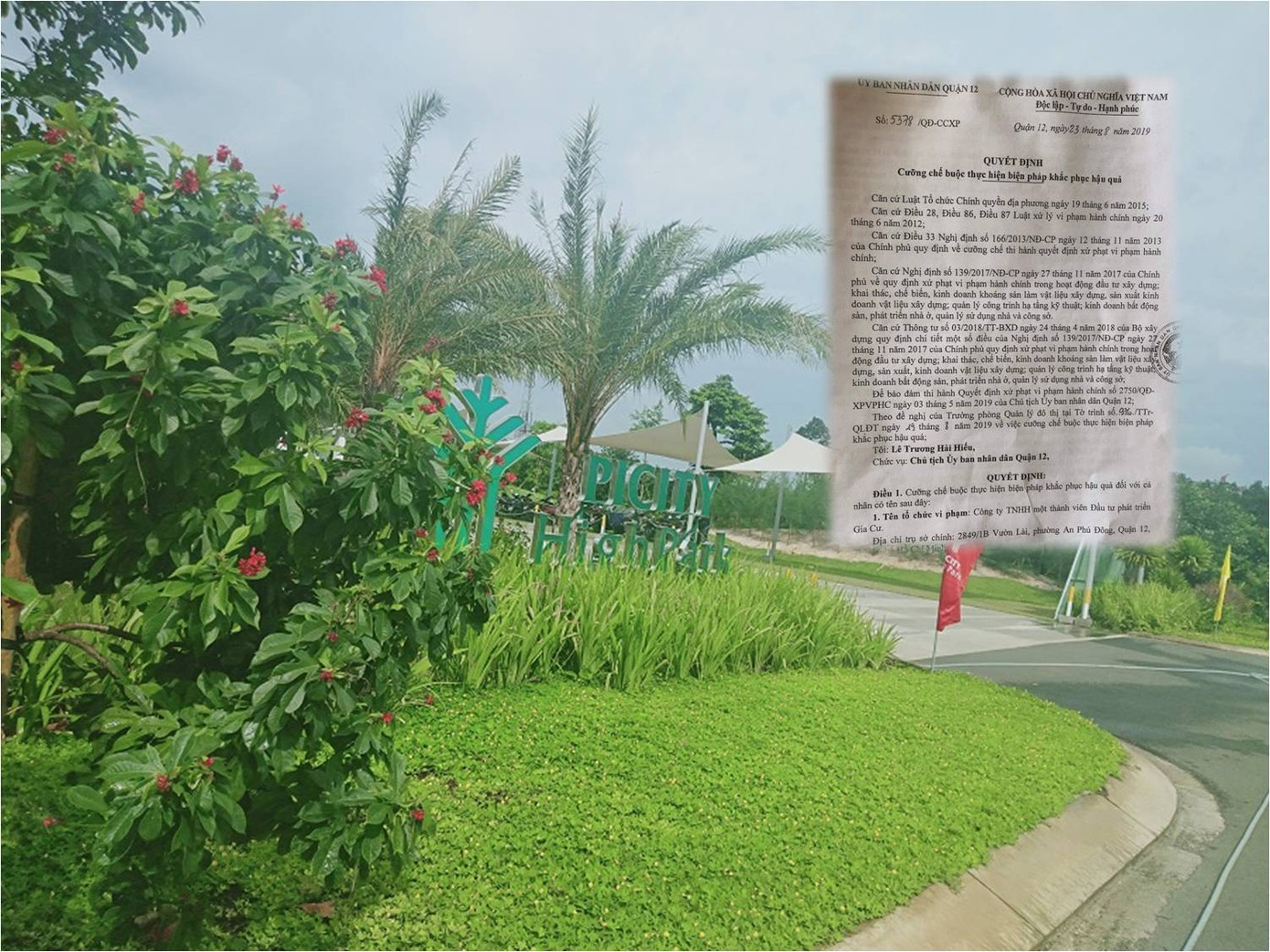 TP.HCM: Bất lực cưỡng chế dự án nhà mẫu không phép? ảnh 1