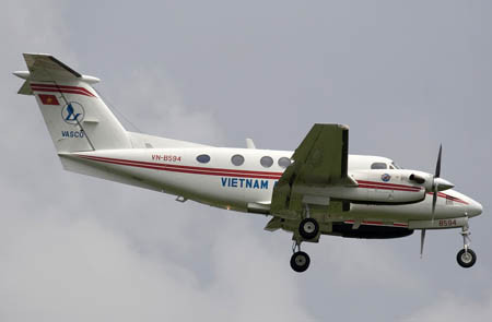 Chiếc máy bay bị nạn