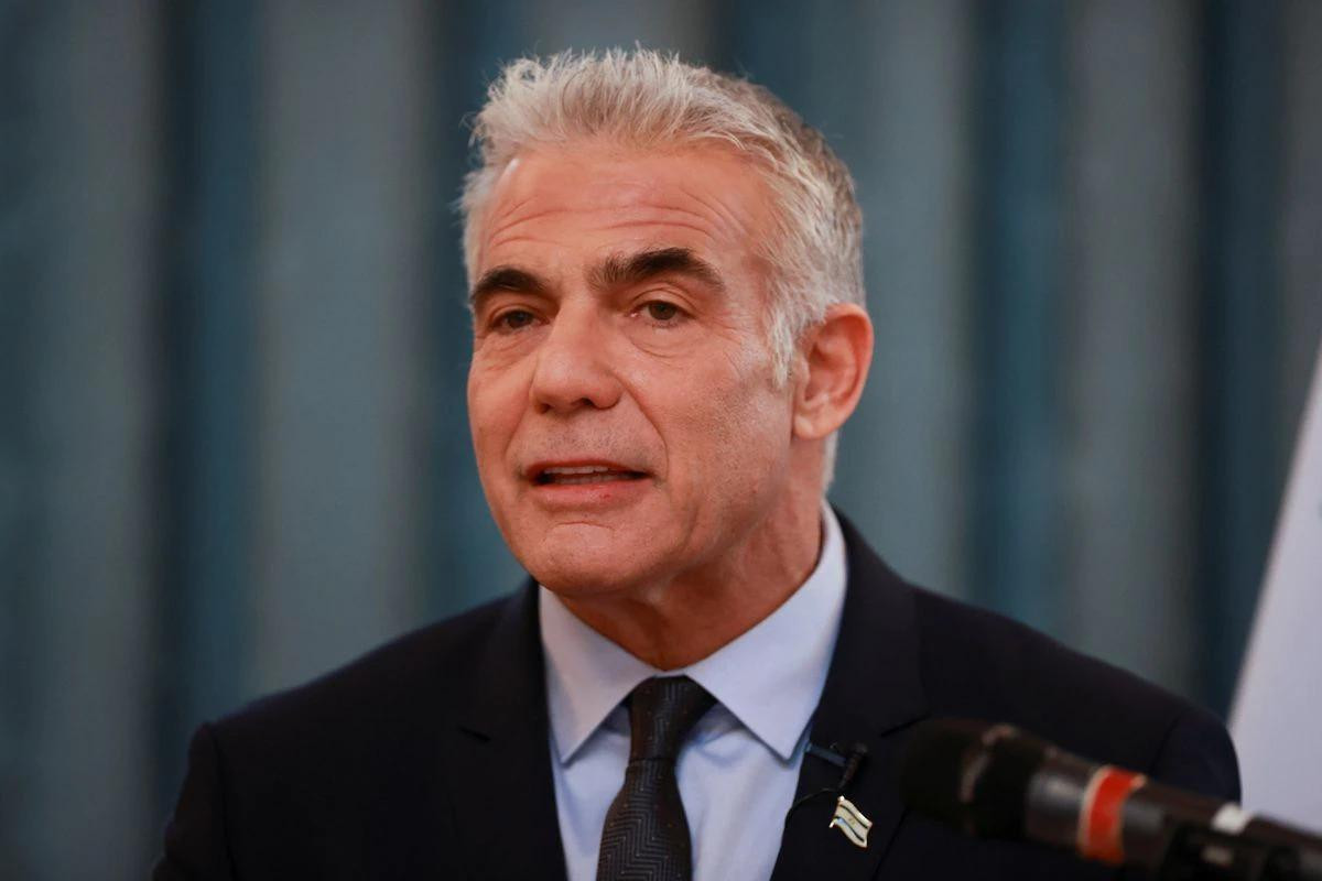 Ngoại trưởng Israel Yair Lapid. Ảnh: Reuters