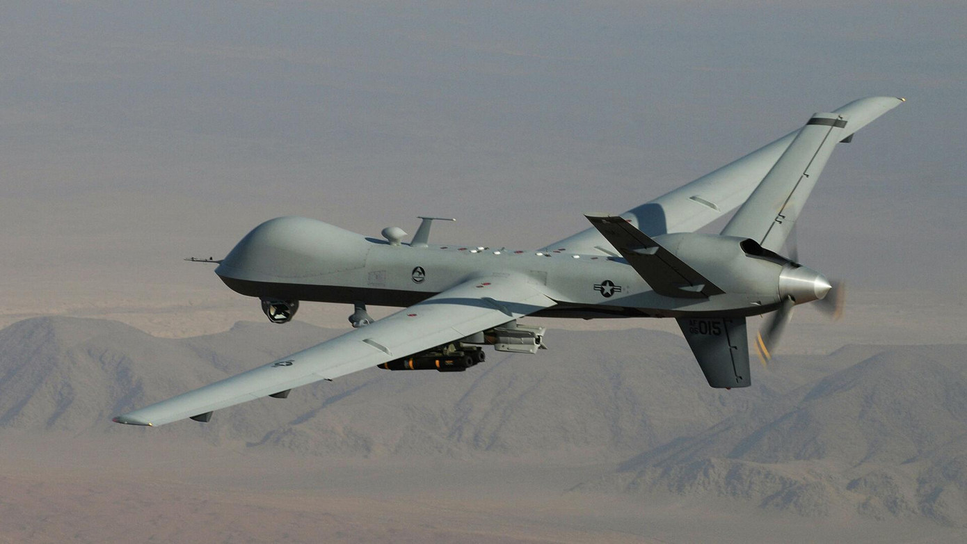 Máy bay không người lái của Mỹ. Ảnh: AP