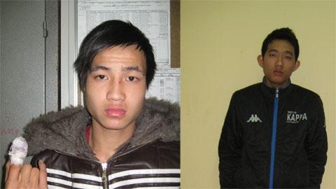 Các đối tượng tại cơ quan công an