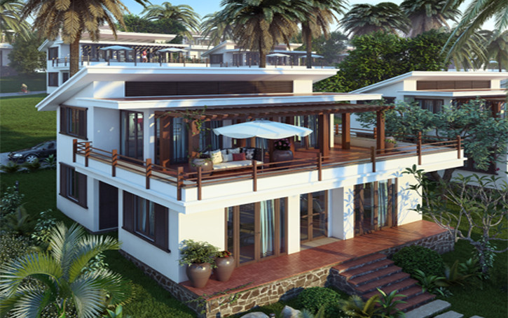 Phối cảnh một biệt thự thuộc dự án Mediterraneo Resort – Huyền thoại Địa Trung Hải. Ảnh: Ngọc Mai Phối cảnh một biệt thự thuộc dự án Mediterraneo Resort – Huyền thoại Địa Trung Hải