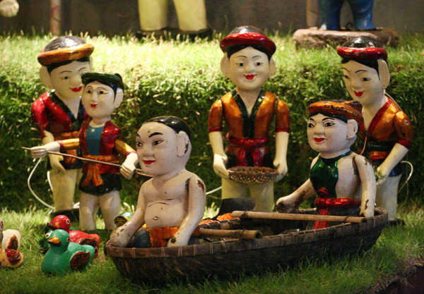 Hình ảnh ngộ nghĩnh của con rối