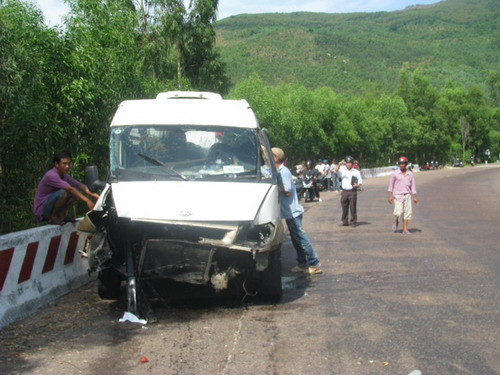 Hiện trường vụ tai nạn