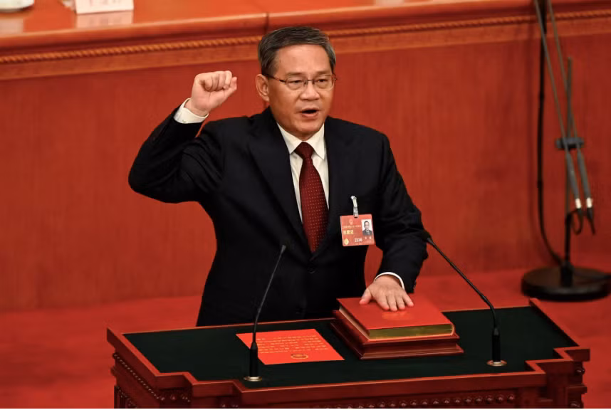 Ông Lý Cường vừa được Quốc hội Trung Quốc bầu làm thủ tướng tiếp theo