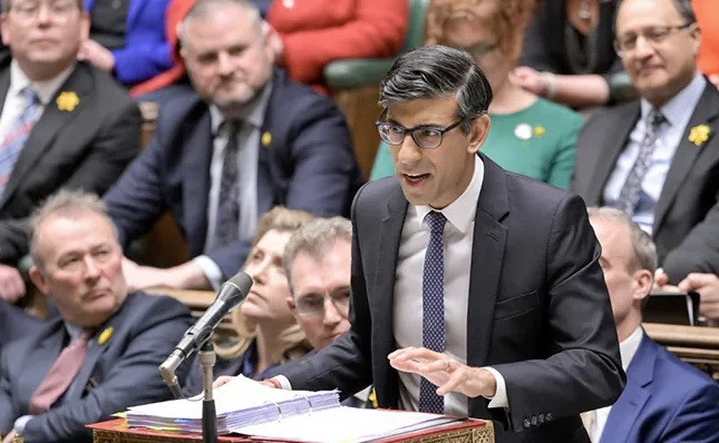 Thủ tướng Anh Rishi Sunak. Ảnh: Reuters Thủ tướng Anh Rishi Sunak. Ảnh: Reuters