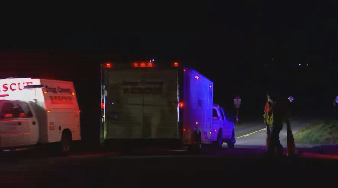 Khu vực gần hiện trường vụ tai nạn Khu vực gần hiện trường vụ tai nạn