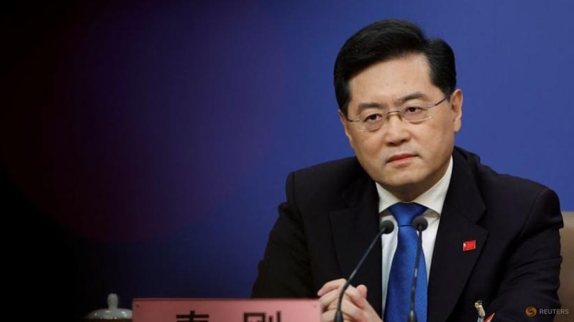 Ngoại trưởng Trung Quốc Tần Cương. (Ảnh: Reuters)